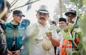 Hadiri Panen Raya Melon, Pj Bupati Apresiasi Keberadaan Rumah Zakat Berdayakan Perekonomian Masyarakat