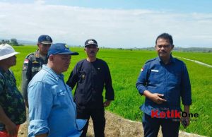 Dirjen Kementan RI,Suwandi Lakukan Pengecekan Lahan Sawah Di Garut