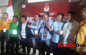 Pasangan Bakal Calon H. Sahrul Gunawan Dan Gun Gun Gunawan Mendaftar Yang Kedua