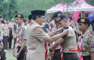 Muhammad Yusuf Membuka Secara Resmi Kegiatan Jambore III Dan Raimuna Kanira IV