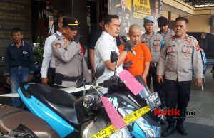 Pelaku Curanmor Di Ciduk Satreskrim Polres Tasikmalaya Kota