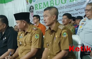 Kepala Desa Sukamukti Ucapkan Terimahkasih Bupati Bandung Bisa Hadir