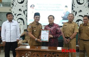Pemkab Bandung Melalui Disperkimtan Percepat Penyerahan PSU 100 Perumahan Tercapai 100%