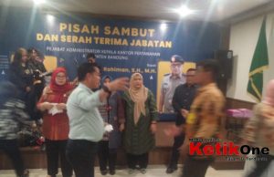 Kantor ATR/ BPN Kabupaten Bandung Laksanakan Pisah Sambut