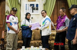 Pahlawan Olahraga Peraih Medali PON Aceh Cabor Petanque Asal Ciamis Disambut Pj Bupati