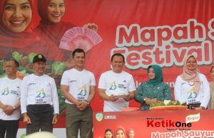 HUT Kota Tasik Ke-23 Dandim 0612/Tasikmalaya hadiri Kegiatan Jalan Sehat Kota Tasikmalaya
