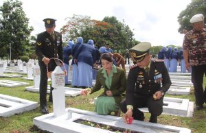 Dandim 0612 Tasikmalaya Pimpin Ziarah Nasional Hari Pahlawan 2024 di TMP Kusuma Bangsa