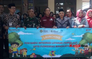Camat Manonjaya Kadir,Resmikan Puskesmas Pembantu Margahayu