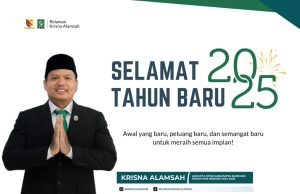 H. Krisna Alamsah Di Tahun Baru 2025 Kabupaten Bandung Semakin BEDAS