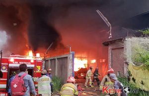 Kebakaran 3 Pabrik Diwilayah Desa Rahayu Baru Bisa Dipadamkan Sekitar Jam 05.00 WIB Subuh