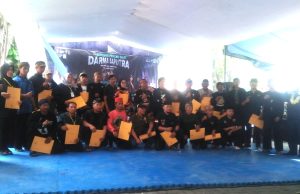 Sebanyak 500 Peserta Dari 48 Padepokan Ikuti Pasanggiri Pencak silat Darma Saputra
