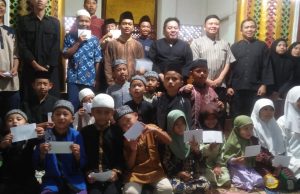 Kadis PUTR Kabupaten Bandung Laksanakan Tasyakur Binnihmah Santuni Anak Yatim