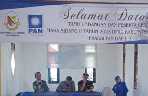 Dalam Reses Kedua H. Tedi Tampung Berbagai Aspirasi