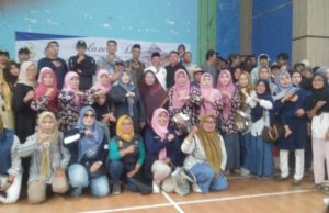 Anggota DPRD Kabupaten Bandung Hj. Aas Aisyah Laksananakan Reses Di Gor Mekarrahayu