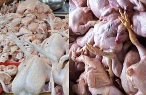 Miris.!! Jelang Idul Fitri, Daging Ayam Tiren Menyebar Di Pasar Kota Tasikmalaya?
