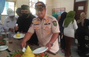Kanit Satpol PP H. Enceng Sakti Alamsyah Momen Hari Jadi Kabupaten Badung Ke-384 Lebih BEDAS