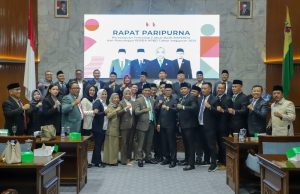 Rapat Paripurna DPRD Kabupaten Bandung Pansus I, II Dan III Disampaikan
