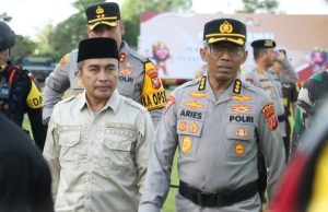 Sekda Zen Hadiri Apel Pasukan Sinergitas TNI-Polri Instansi Dalam Pengamanan PSU