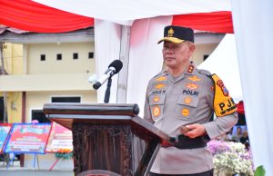 Sukses Kawal Pilkada dan PSU, Kapolda Sulteng Pimpin Sertijab Kapolres Parigi Moutong di Parigi