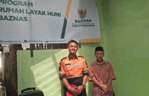 Jaja Koswara Ucapkan Terimakasih Pada Baznas Dan Disperkimtan Karena Rumahnya Telah Diperbaiki