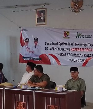 Pemerintah Kecamatan Katapang Sosialisasikan Pembentukan Koperasi Desa Merah Putih