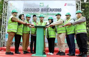 Kerjasama dengan Polda Jabar, Bupati Bandung Groundbreaking Gedung BKPSDM Kabupaten Bandung
