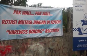 Pak Wali… Rotasi Mutasi Jangan di Kotori “Harewos Bojong” Asgopay