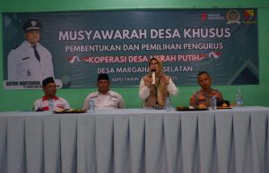 BPD Bersama Pemdes Marsel Gelar Musdesus Pembentukan Koperasi Desa Merah Putih