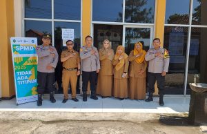 Kapolsek Margaasih Beserta Jajaraannya Kunjungi SMAN 1 Margaasih