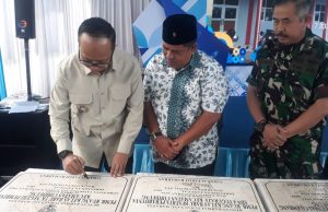 Wali Kota Viman Di Dampingi DPRD Resmikan Pembangunan Tahun 2024