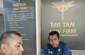 Sambangi Mr Tan Law Firm, Sayid Konsultasi Dugaan Tindak Pidana