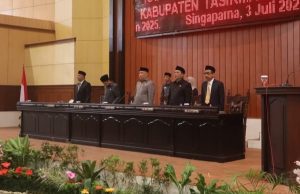 DPRD Tasikmalaya Menggelar Rapat Paripurna Penetapan Raperda APBD Tahun 2025