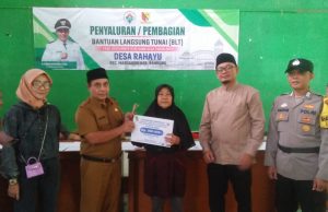 Pemerintah Desa Rahayu Berikan BLT DD Untuk 4 Bulan Pada 70 KPM