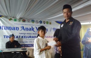 Sambut 10 Muharam, Yayasan Mutiara Ilahi Bagikan Santunan