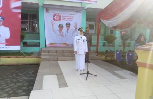 Forkopincam Margahayu Peringati HUT Ke – 80 Proklamasi Kemerdekaan Republik Indonesia Di SMPN 1 Margahayu