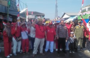 HIPPPSI Peringati Dan Rayakan HUT Ke – 80 Proklamasi Kemerdekaan RI Bersama Para Pedagang