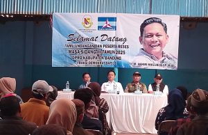 Dr.M. Akhiri Hailuki ,S.I.P, M.S.I Dari Fraksi Demokrat Adakan Reses Hari Ketiga Diwilayah Dapil 1 Soreang