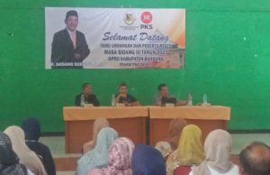 Anggota Dewan Dari Fraksi PKS, H. Dadang Suryana Menutup Rangkaian Kegiatan Reses Di Daerah Pemilihannya