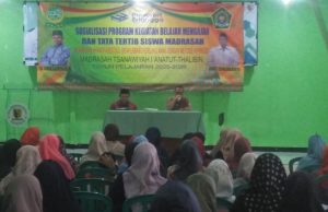MTS I’Anatut – Thalibin Sosialisasikan Program Belajar Mengajar Dan Tata Tertib Sekolah