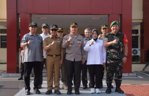 Bupati Bersama Kapolresta, Dandim, Ketua DPRD Dan Jajaran Forkopimda Lakukan Patroli Keliling Memastikan Kondisi Aman Dan Terkendali