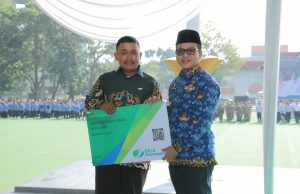Bupati Bandung Pimpin Upacara Peringatan Hari Perhubungan Nasional Dan Hari Kesadaran Nasional