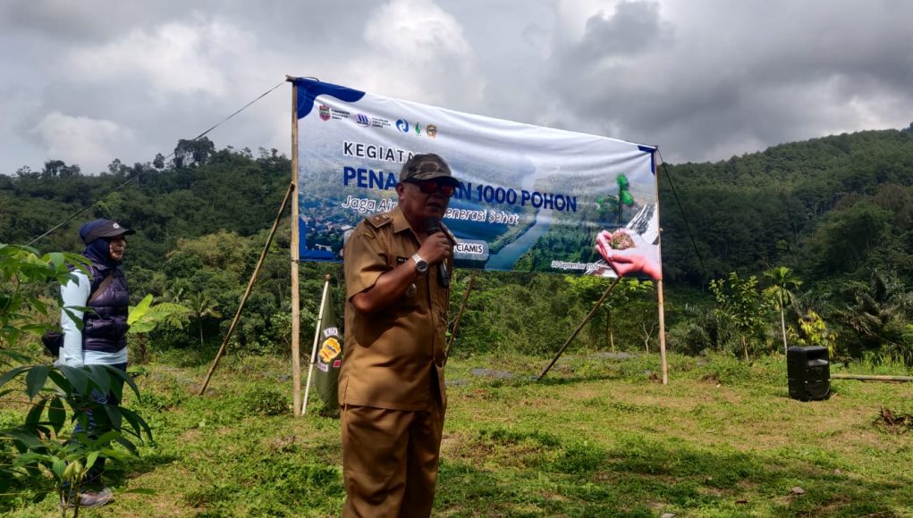 Perumdam Tirta Galuh Tanam 1000 Pohon, Bukti Keseriusan Jaga Lingkungan