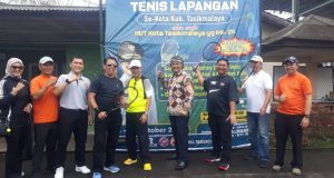 Semangat Sportif di HUT ke-24, Diky Candra Dorong Kebangkitan Tenis Kota Tasikmalaya