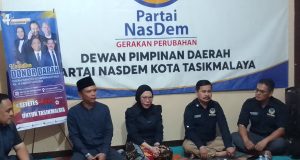 Hj. Lola Nelria Oktavia, S.E. Warnai HUT ke-14 Partai NasDem dengan Aksi Donor Darah di Kota Tasikmalaya