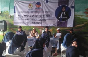Anggota DPRD Kabupaten Bandung, Hj. Aas Aisyah Laksanakan Reses Pertama
