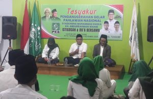 PKB Kota Tasik Gelar Tasyakur Pahlawan Nasional, Wahid: Semangat Syaikhona Kholil dan Gus Dur Jadi Inspirasi Kader PKB