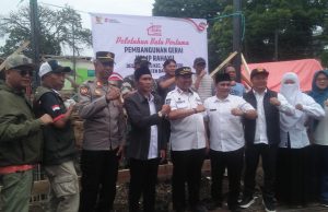 Kades Rahayu, Bersama Forkopincam Letakan Batu Pertama Pembangunan Gerai KDMP