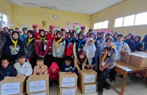 Ratusan Anggota PMR Ikuti Jumpa Bakti Gembira PMI Kabupaten Bandung