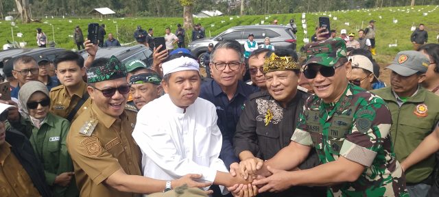 Kang DS Dorong Penghijauan dan Penataan Lahan PTPN di Pangalengan