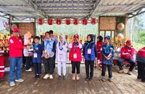 Ratusan Anggota PMR Ikuti Jumpa Bakti Gembira PMI Kabupaten Bandung